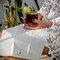 100-Pack Gold Pineapple Foil Airlaid Paper Napkins, 12×17 in, Linen-Like & Absorbent